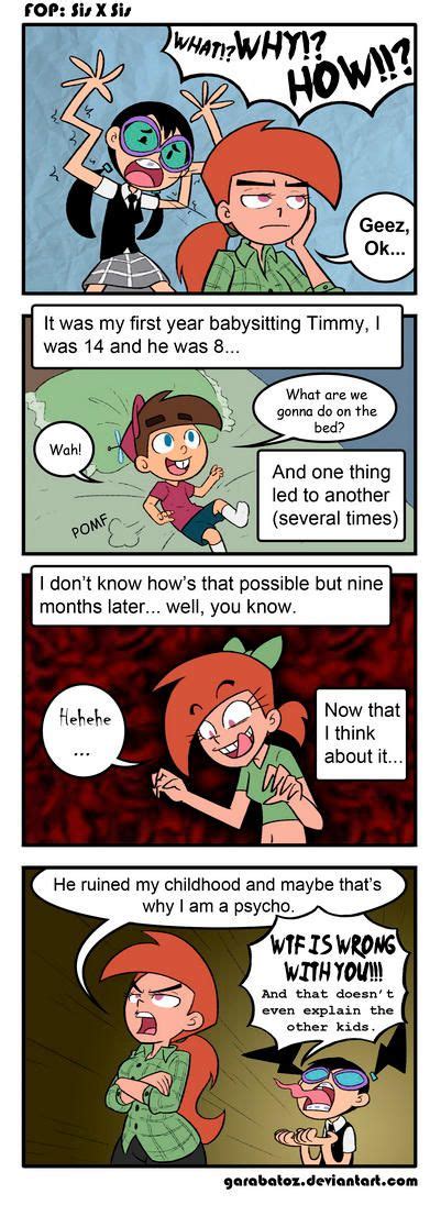 explicit, artist:garabatoz, timmy turner, the fairly oddparents, carly .